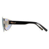 Chopard Sunglasses SCHF09S 300G Shiny Rose Gold Smoke Gold Mirror