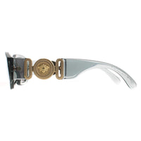 Versace Sunglasses VE4361 311/6G Transparent Grey Light Grey Silver Mirror