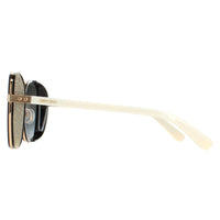 Jimmy Choo Sunglasses Elva/S 9HT 9O Black Ivory Dark Grey Gradient