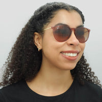 Ray-Ban Sunglasses RB4171 Erika 659013 Transparent Light Brown Brown Gradient