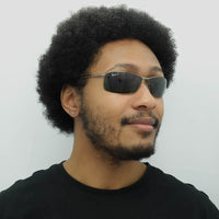 Rayban Sunglasses Top Bar 3183 Gunmetal Polarized Green 004/9A