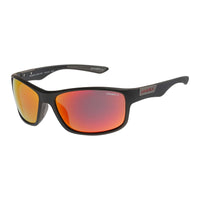 O'Neill Sunglasses ONS-9060 2.0 104P Matte Black Red Mirror Polarized