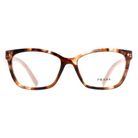 Prada Glasses Frames PR15ZV 07R1O1 Caramel Havana Women