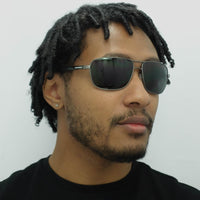 Emporio Armani Sunglasses 2033 3130/87 Ruthenium Rubber Grey