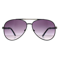 Guess Sunglasses GF0173 01B Black Grey Gradient