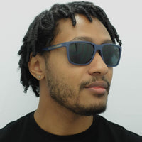 Emporio Armani Sunglasses EA4047 508880 Matte Blue Dark Blue