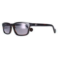 Moncler Sunglasses ML0116 52C Dark Havana Smoke Mirror