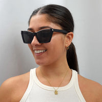 Saint Laurent Sunglasses SL369 KATE 001 Black Black