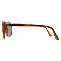 Persol Sunglasses 9649 96/56 Terra Di Siena Light Blue