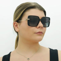 Bvlgari Sunglasses BV8243B 501/8G Black Grey Gradient