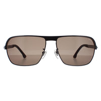 Police Sunglasses SPLC36 Tailwind Evo 2 0568 Shiny Gunmetal Grey Green