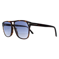 Tom Ford Sunglasses Shelton 0679 52W Dark Havana Blue Gradient