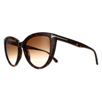 Tom Ford Sunglasses Isabella FT0915 52F Dark Havana Brown Gradient
