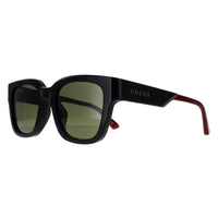 Gucci Sunglasses GG1670SK 005 Black with Green and Red Green