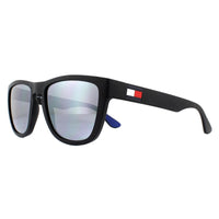 Tommy Hilfiger Sunglasses TH 1557/S 003 T4 Matte Black Black Grey Mirror