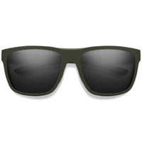 Smith Sunglasses Barra SIF 6N Matte Moss ChromaPop Polarized Black