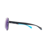 Hugo Boss Sunglasses BOSS 1077/S V81 Z9 Dark Ruthenium & Black Green Mirror