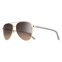 Calvin Klein Sunglasses CK21306S 717 Shiny Gold Grey Gradient