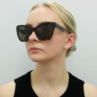 Versace Sunglasses VE4417U 535973 Havana Pattern Dark Brown