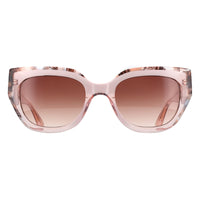 Ted Baker Sunglasses TB1757 Coral 216 Gloss Crystal Pale Pink Brown Gradient