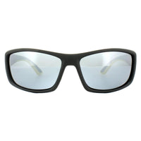 Polaroid Sport PLD 7011/S Sunglasses Black Yellow Grey Silver Mirror Polarized