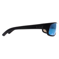 Bolle Sunglasses Anaconda BS027008 Matte Black Sky Blue Polarized