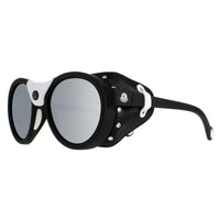 Moncler Sunglasses ML0046 02C Matte Black Smoke Mirror