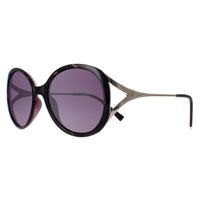 INVU Sunglasses B2117 C Dark Tortoise Purple Demi Gold Purple Polarized