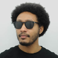 Saint Laurent Sunglasses SL28 002 Black Smoke