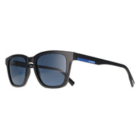 Lacoste Sunglasses L987S 001 Black Solid Blue