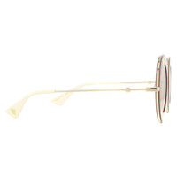 Gucci Sunglasses GG0113S 007 Red Gold Yellow