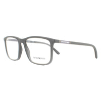 Emporio Armani Glasses Frames EA3181 5437 Matte Grey Men