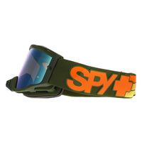 Spy MX Motocross Goggle Foundation Plus 3200000000032 Speedway Matte Green Smoke Olive Mirror & Clear