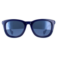Moncler Sunglasses ML0118 92X Shiny Royal Blue Blue Mirror