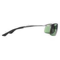 Rayban Sunglasses Top Bar 3183 Gunmetal Polarized Green 004/9A