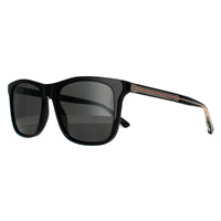 Gucci Sunglasses GG0381SN 007 Black Grey Polarized