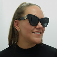 Dolce & Gabbana Sunglasses DG4404 501/8G Black Grey Gradient