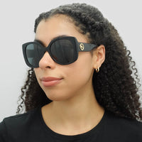 Versace Sunglasses VE4387 GB1/87 Black Dark Grey