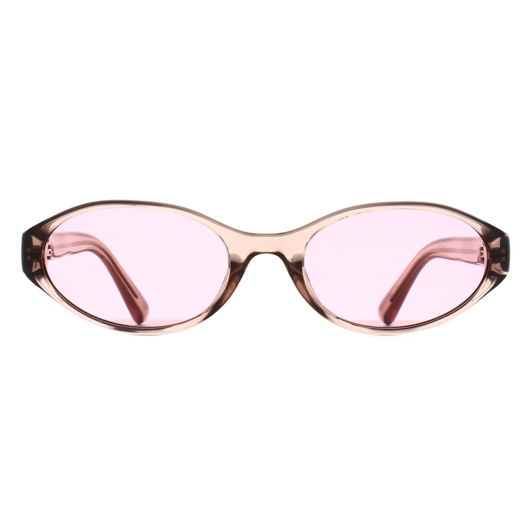 Quay Aura Points pink peony lens oval doe acetate Sunglasses brand new in pouch AURA POINTS – QUAY main image 3