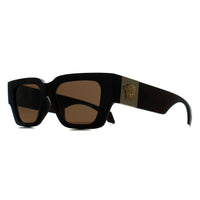 Versace Sunglasses VE4497U 554373 Transparent Brown Brown