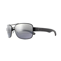 Ray-Ban Sunglasses 3522 006/82 Black Silver Mirror Polarized 61mm