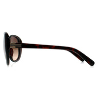 Seksy Sunglasses N2800 B Transparent Red Havana Brown Gradient