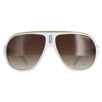 Carrera Sunglasses Speedway/N P9U HA White Crystal Brown Gradient
