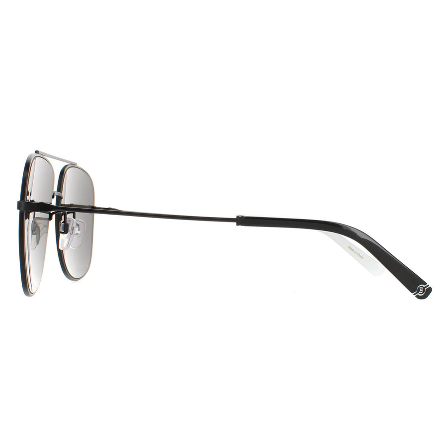 Bally Sunglasses BY0050-K 02D Black Grey Polarised Mirrored