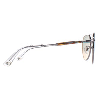 Police Sunglasses SPLF14 Urban 7 509B Shiny Ruthenium Smoke Mirror Silver