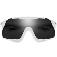 Smith Sunglasses Attack Mag MTB 6HT 1C Matte White ChromaPop Black