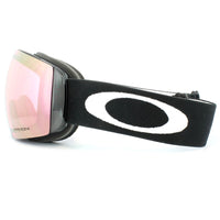 Oakley Ski Goggles Flight Deck XM OO7064-45 Matt Black Prizm HI Pink Iridium