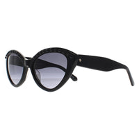Kate Spade Sunglasses Juni/G/S Pearl 807 9O Black Dark Gray Gradient