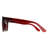Serengeti Sunglasses Endee SS573004 Shiny Milky Red Saturn Polarized Smoke