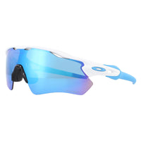 Oakley Sunglasses Radar EV Path OO9208-57 Polished White Prizm Sapphire